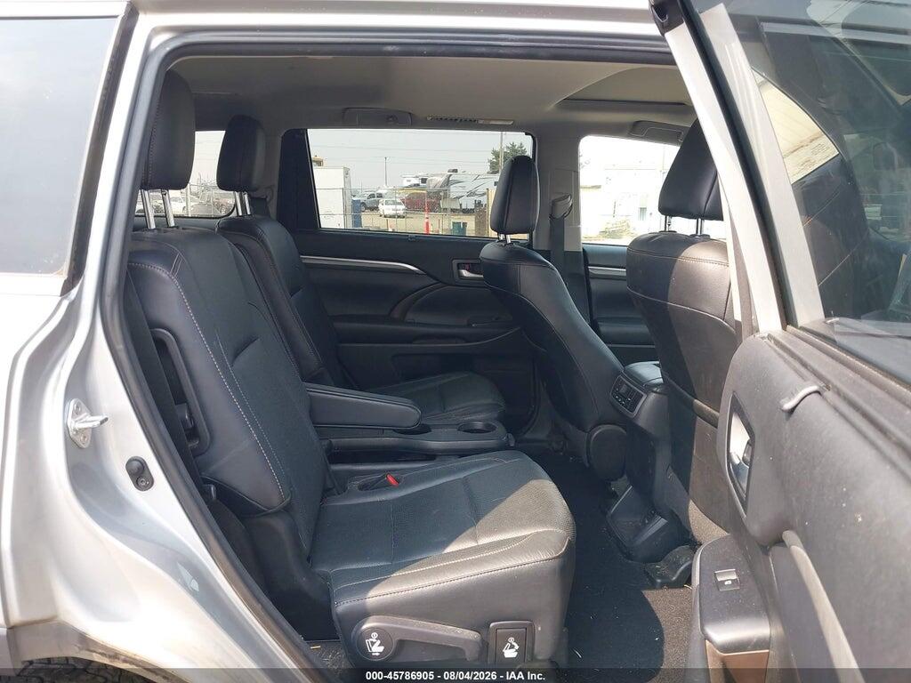 5TDDGRFH2JS042795 2018 TOYOTA HIGHLANDER HYBRID photo no. 8