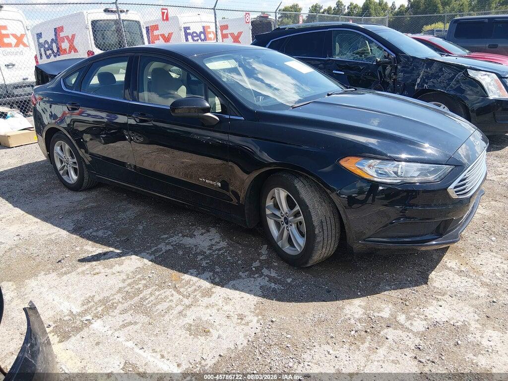 3FA6P0LU1JR147472 2018 FORD FUSION HYBRID photo no. 1