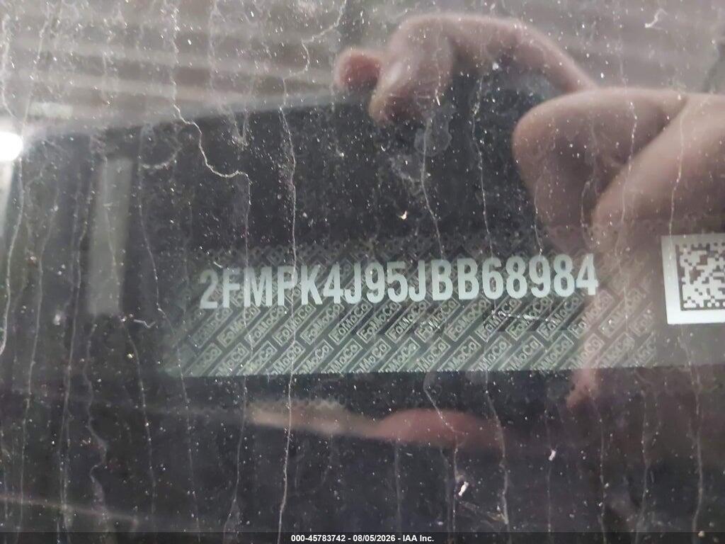 2FMPK4J95JBB68984 2018 FORD EDGE photo no. 9