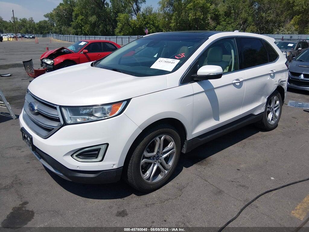 2FMPK3K95JBB86359 2018 FORD EDGE photo no. 2
