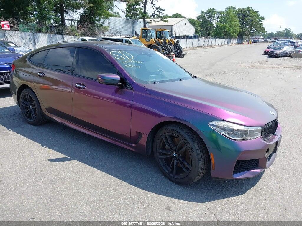2018 BMW 640I GRAN TURISMO WBAJV6C56JBK07320