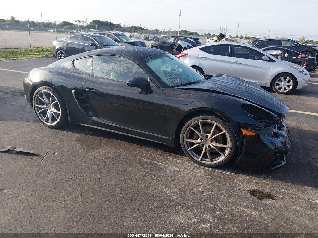 2018 PORSCHE 718 CAYMAN WP0AA2A83JS260173