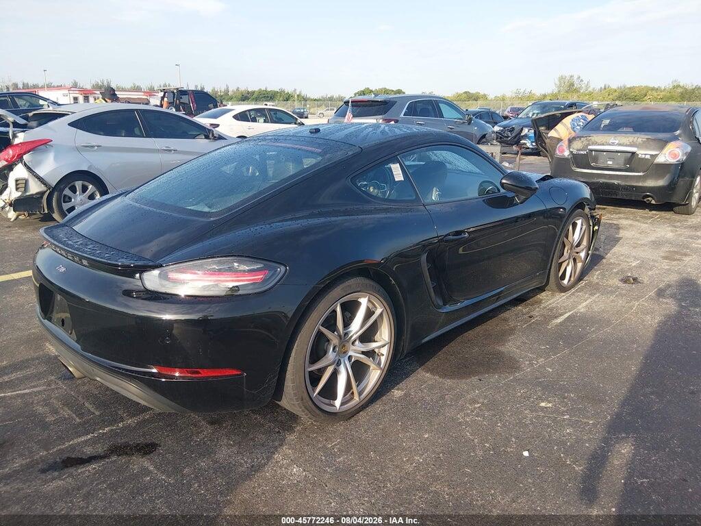 WP0AA2A83JS260173 2018 PORSCHE 718 CAYMAN photo no. 4