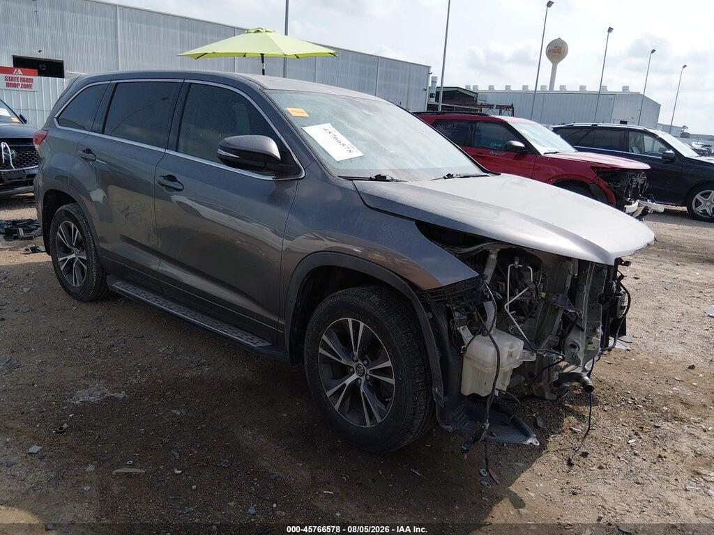 5TDZZRFH2JS250188 2018 TOYOTA HIGHLANDER photo no. 1