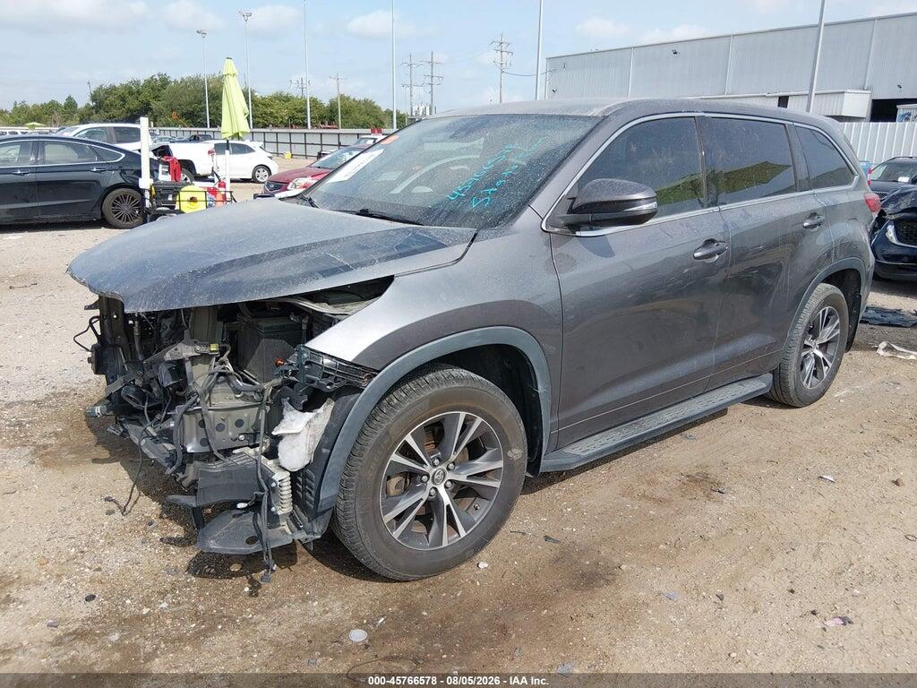 5TDZZRFH2JS250188 2018 TOYOTA HIGHLANDER photo no. 2