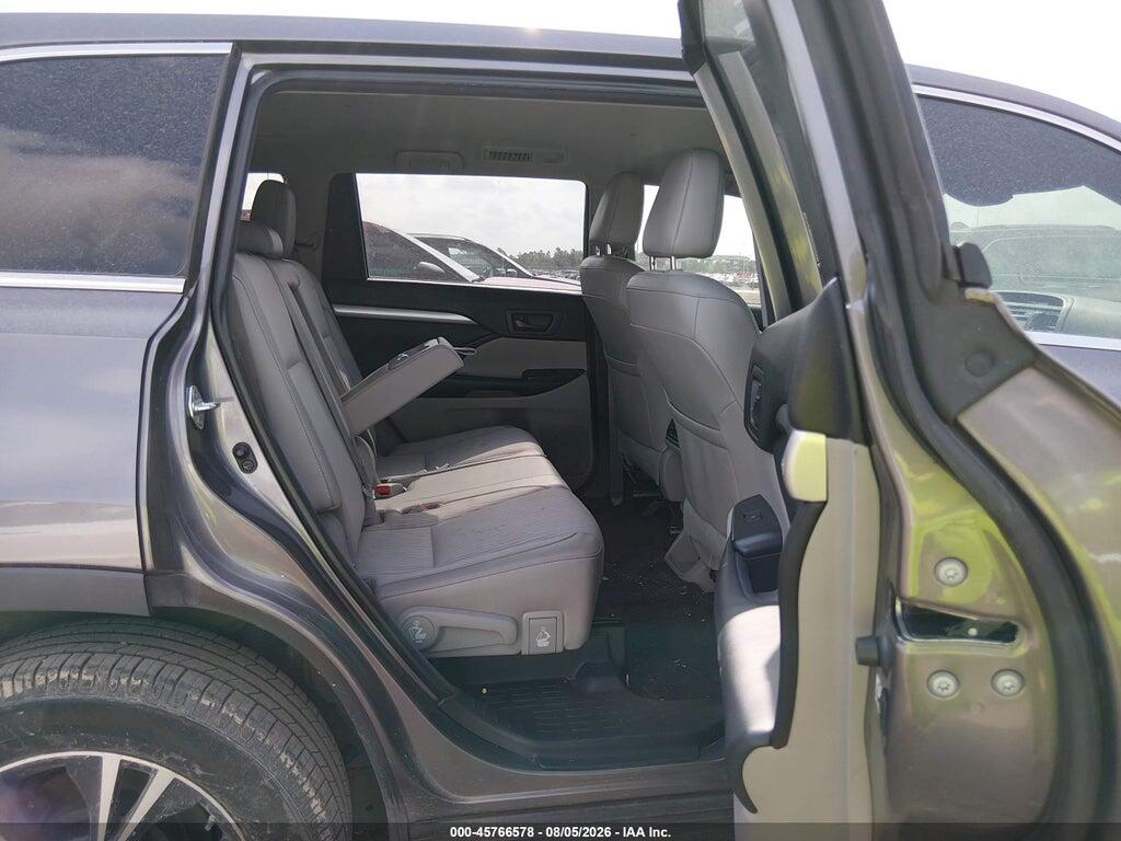5TDZZRFH2JS250188 2018 TOYOTA HIGHLANDER photo no. 8