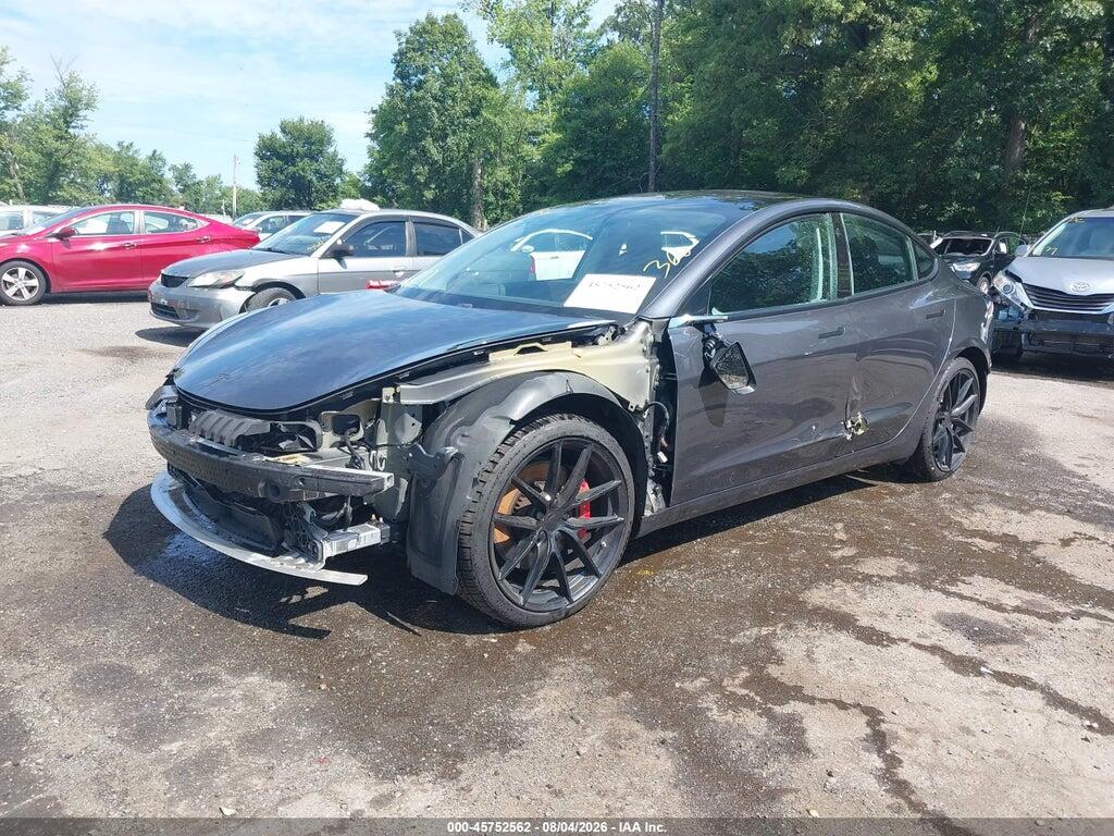5YJ3E1EB9JF073143 2018 TESLA MODEL 3 photo no. 2