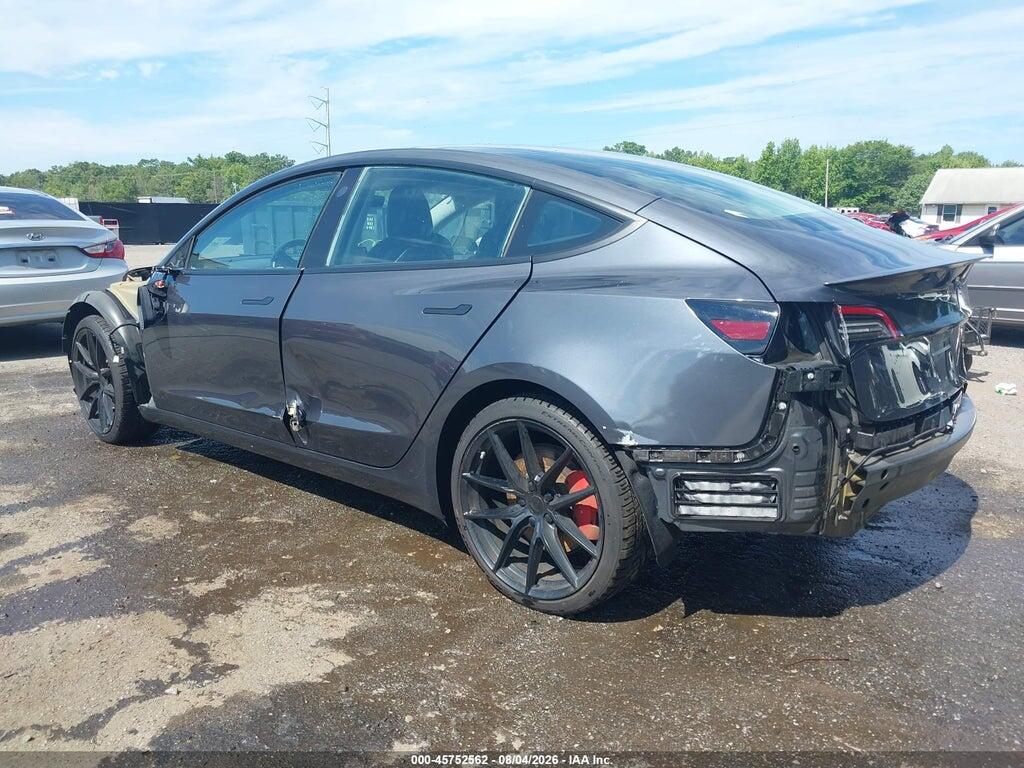 5YJ3E1EB9JF073143 2018 TESLA MODEL 3 photo no. 3