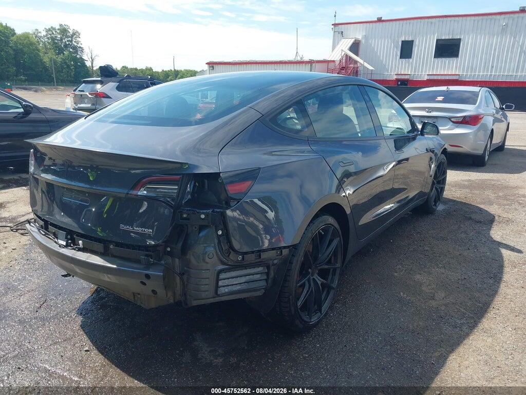 5YJ3E1EB9JF073143 2018 TESLA MODEL 3 photo no. 4