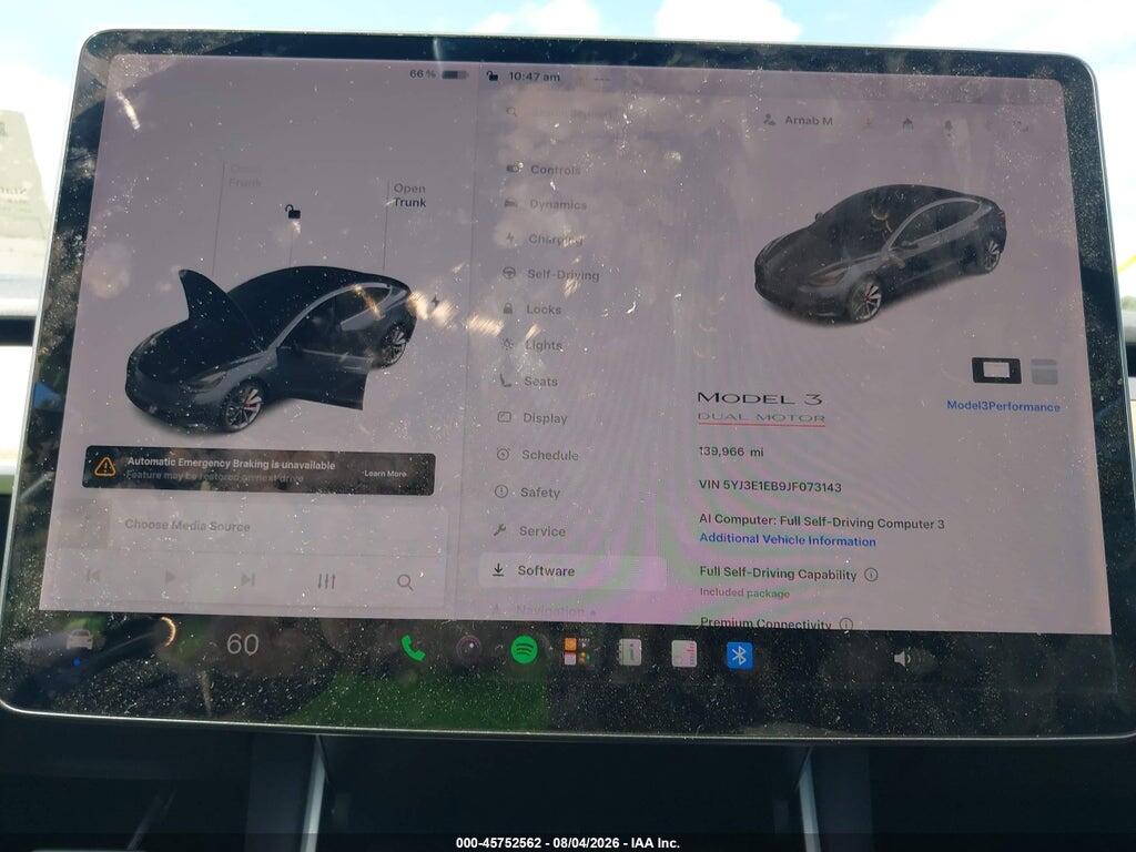 5YJ3E1EB9JF073143 2018 TESLA MODEL 3 photo no. 7