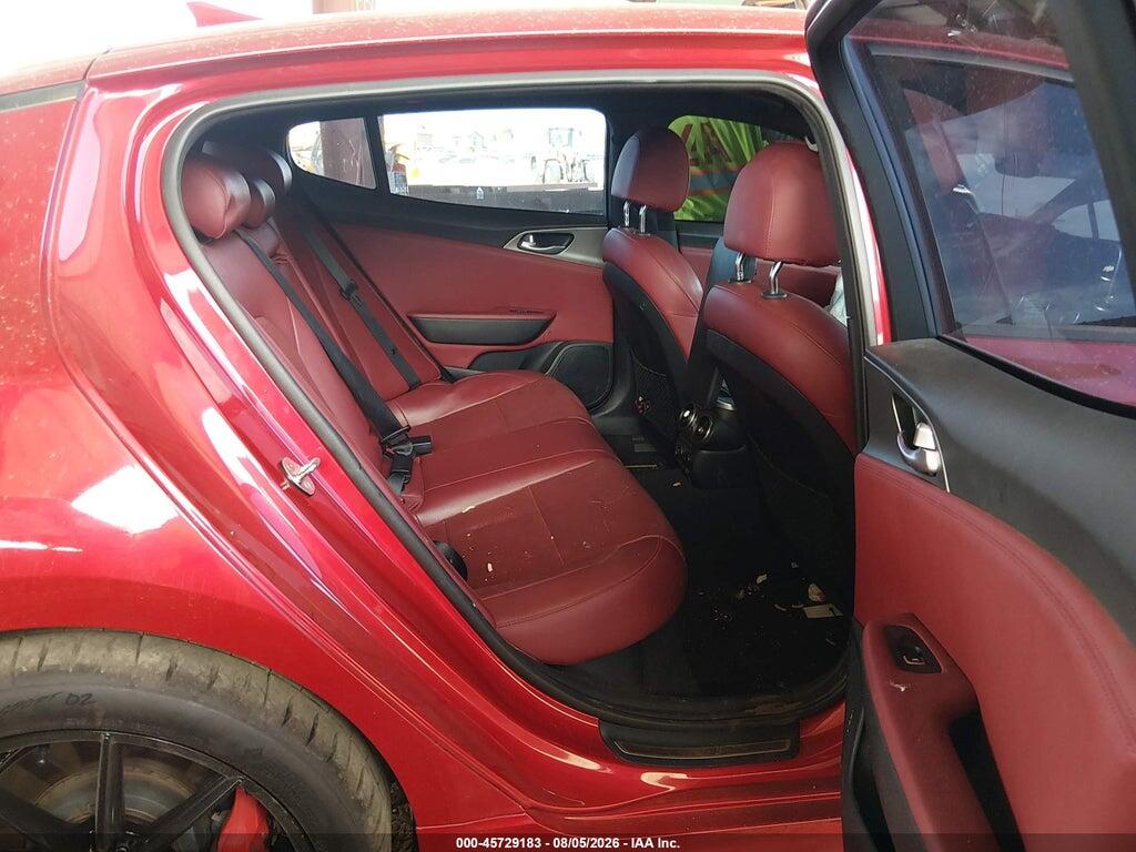 KNAE35LC2J6034047 2018 KIA STINGER photo no. 8