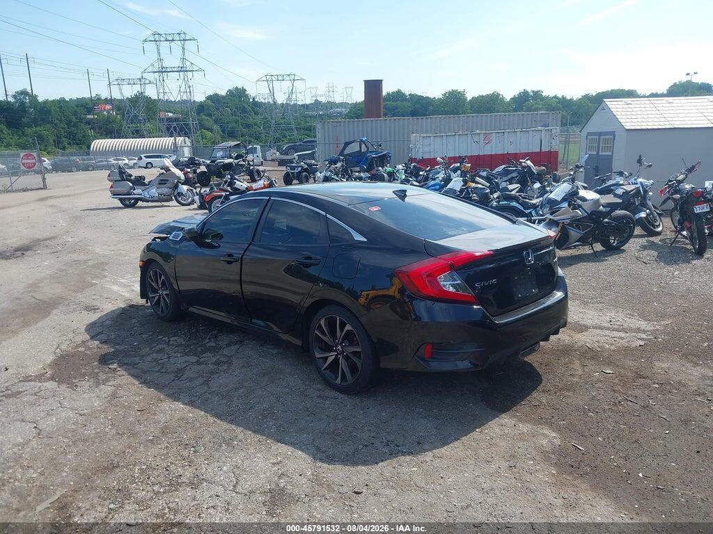 2HGFC2F87KH595035 2019 HONDA CIVIC photo no. 3