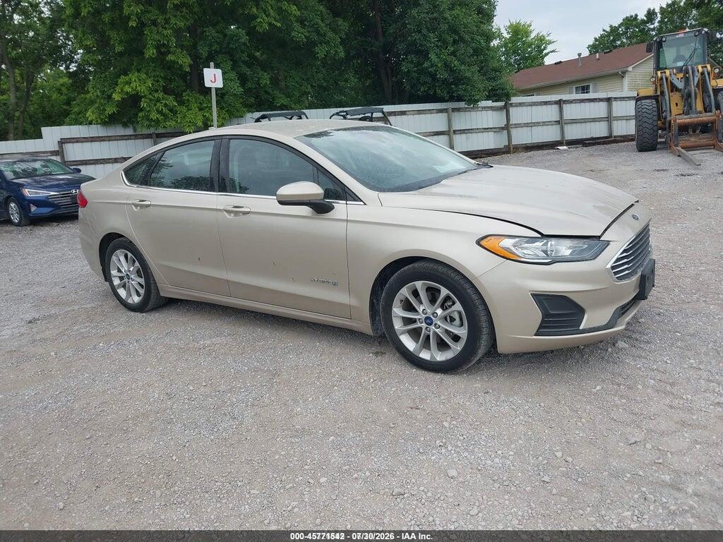 3FA6P0LU1KR149529 2019 FORD FUSION HYBRID photo no. 1