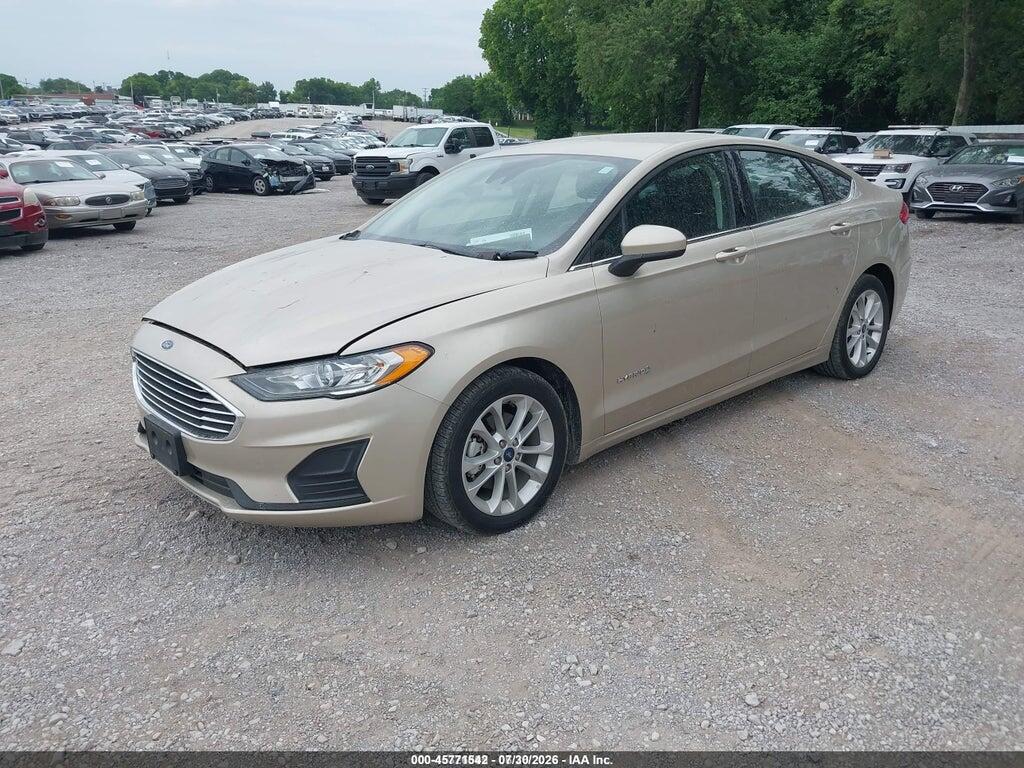 3FA6P0LU1KR149529 2019 FORD FUSION HYBRID photo no. 2