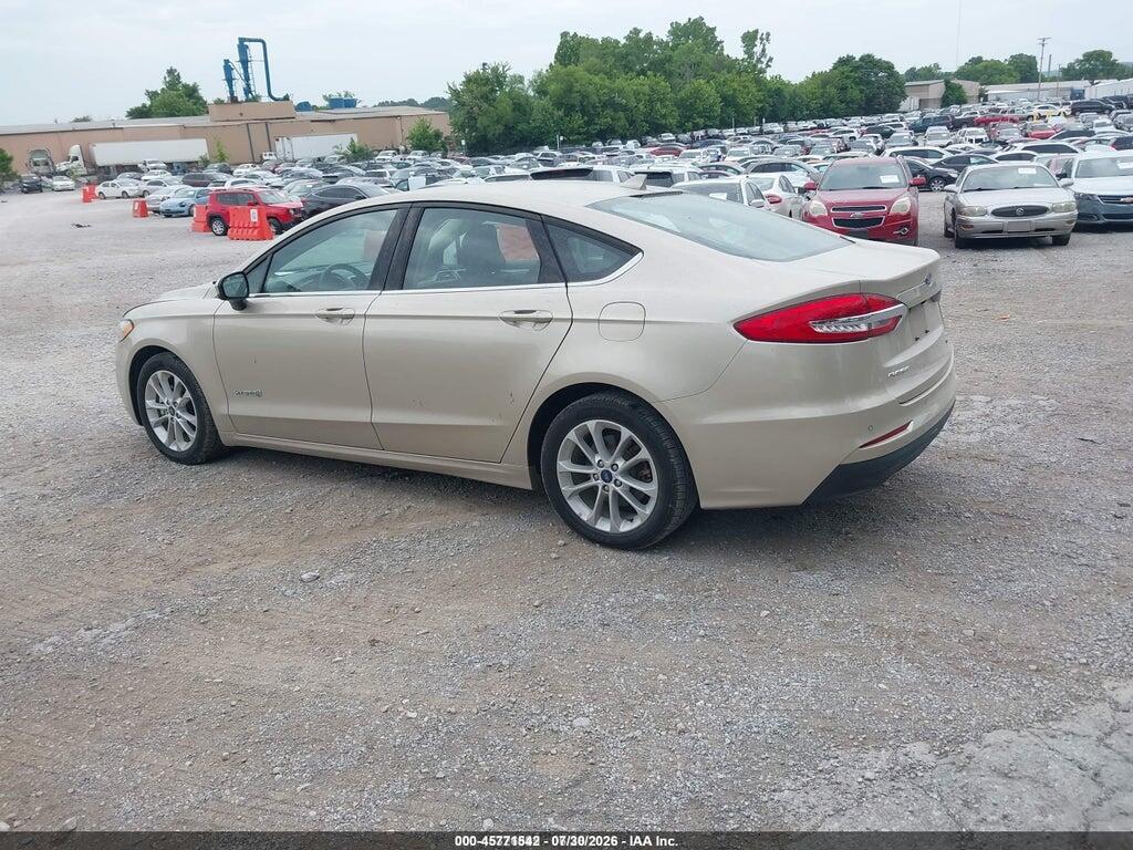 3FA6P0LU1KR149529 2019 FORD FUSION HYBRID photo no. 3