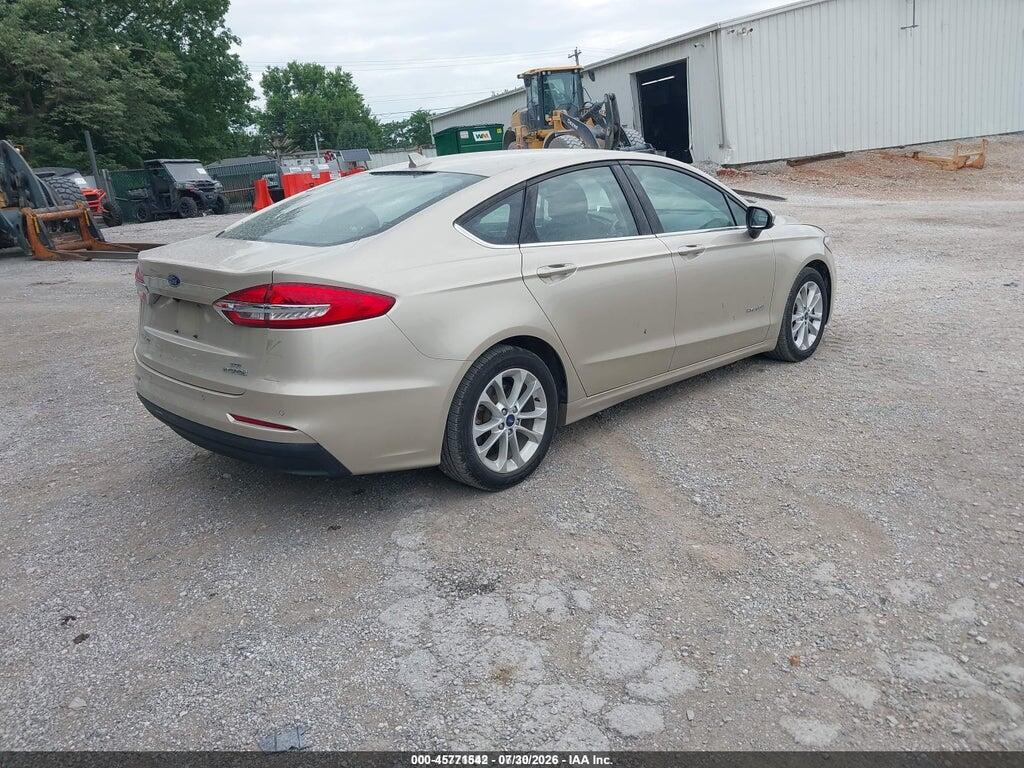 3FA6P0LU1KR149529 2019 FORD FUSION HYBRID photo no. 4