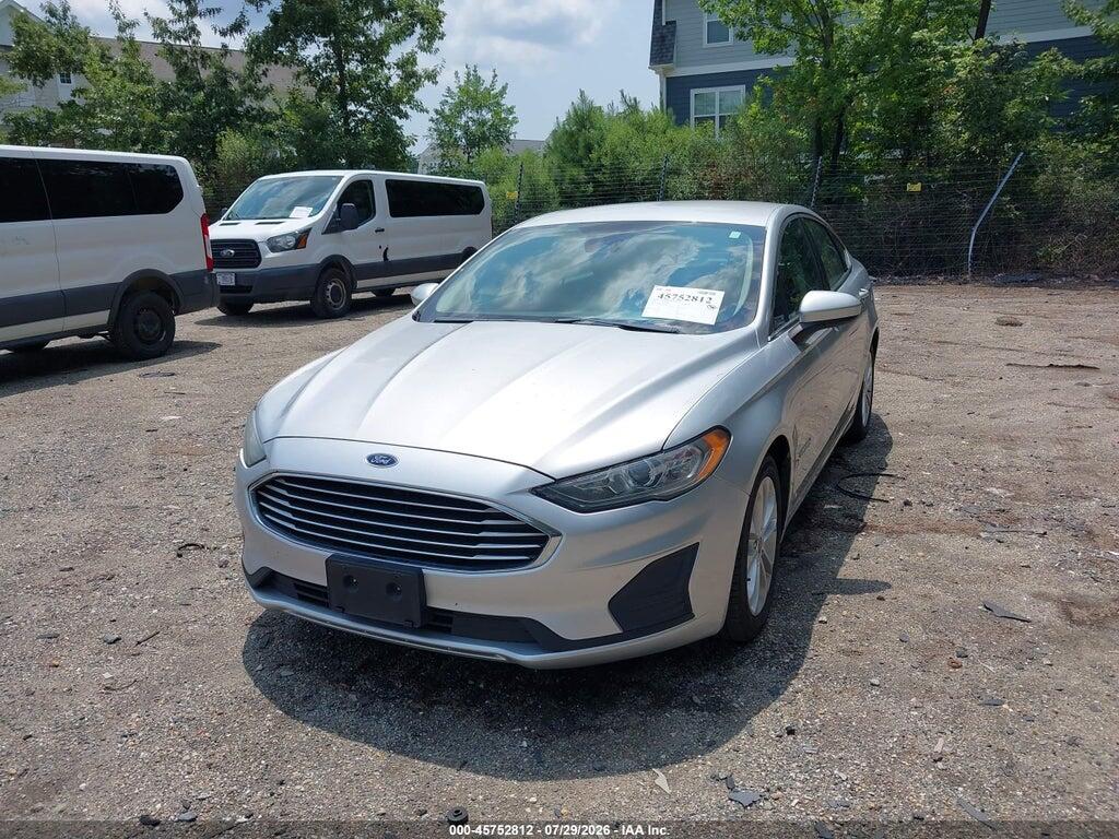 3FA6P0LU5KR258091 2019 FORD FUSION HYBRID photo no. 2