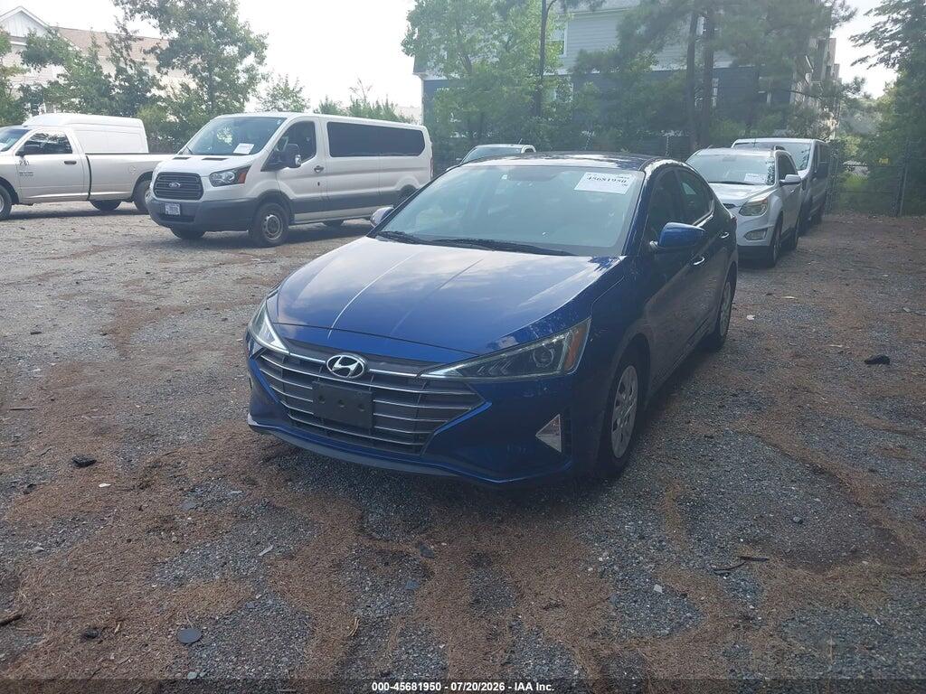 5NPD74LF2KH492783 2019 HYUNDAI ELANTRA photo no. 2
