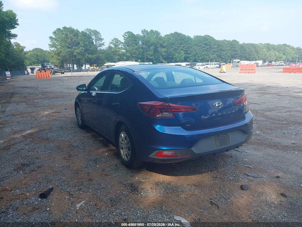 5NPD74LF2KH492783 2019 HYUNDAI ELANTRA photo no. 3