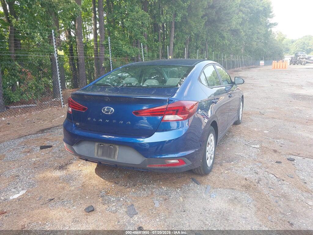 5NPD74LF2KH492783 2019 HYUNDAI ELANTRA photo no. 4
