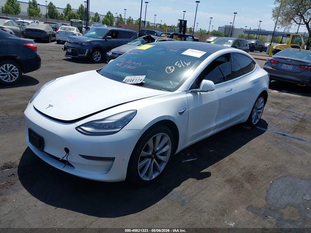 5YJ3E1EB7KF477785 2019 TESLA MODEL 3 photo no. 2