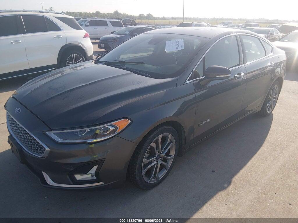 3FA6P0RU2KR273199 2019 FORD FUSION HYBRID photo no. 2