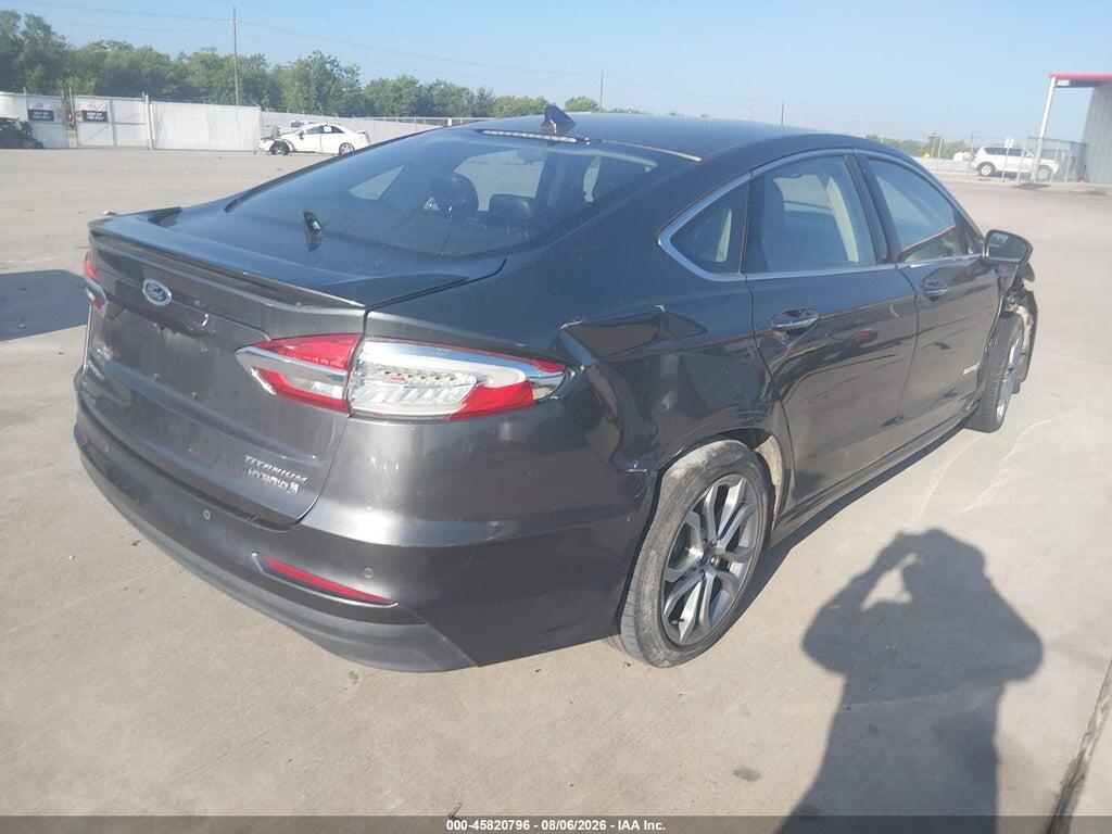 3FA6P0RU2KR273199 2019 FORD FUSION HYBRID photo no. 4