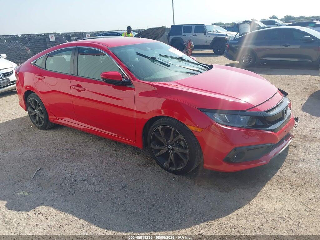 2HGFC2F89KH535113 2019 HONDA CIVIC photo no. 1