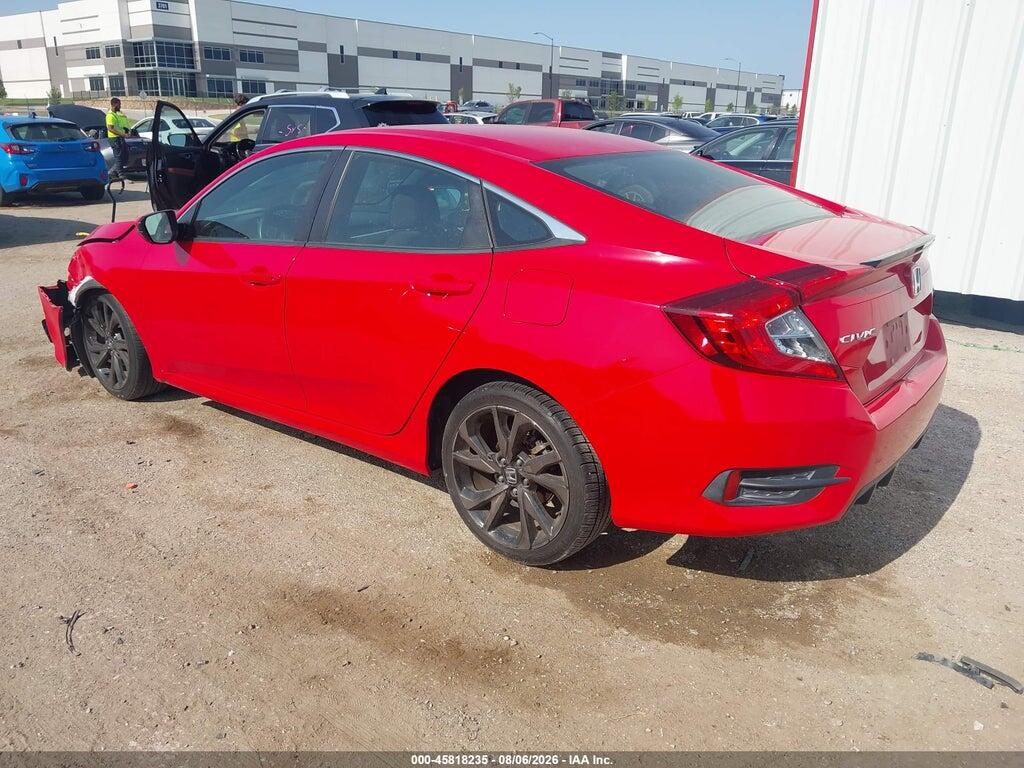 2HGFC2F89KH535113 2019 HONDA CIVIC photo no. 3