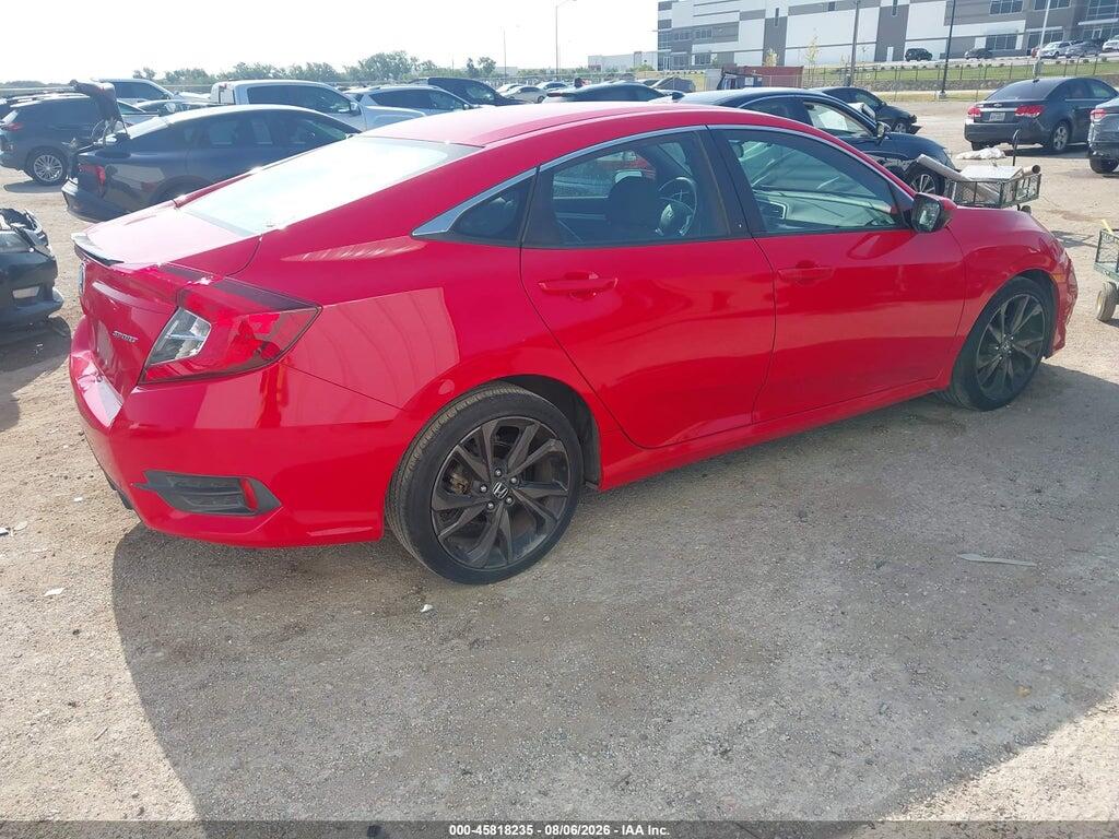 2HGFC2F89KH535113 2019 HONDA CIVIC photo no. 4