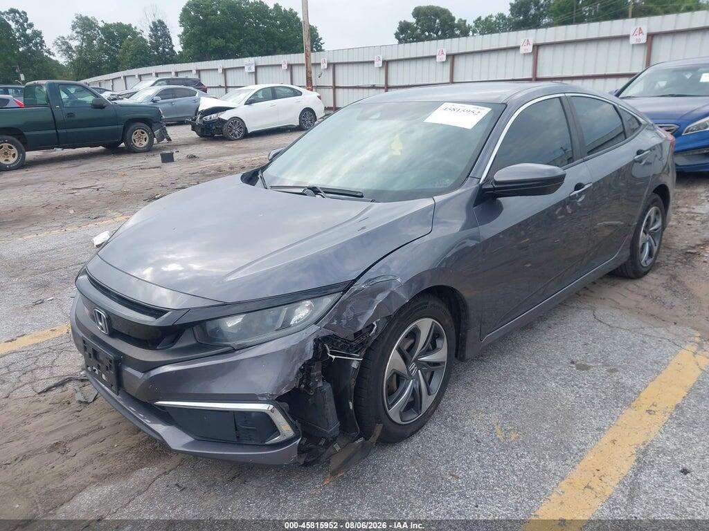 2HGFC2F66KH567905 2019 HONDA CIVIC photo no. 2