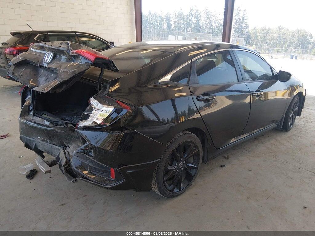 2HGFC2F81KH519942 2019 HONDA CIVIC photo no. 4