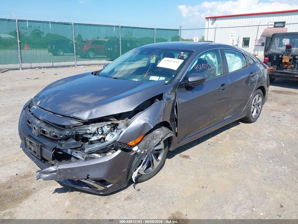 2HGFC2F69KH553772 2019 HONDA CIVIC photo no. 2