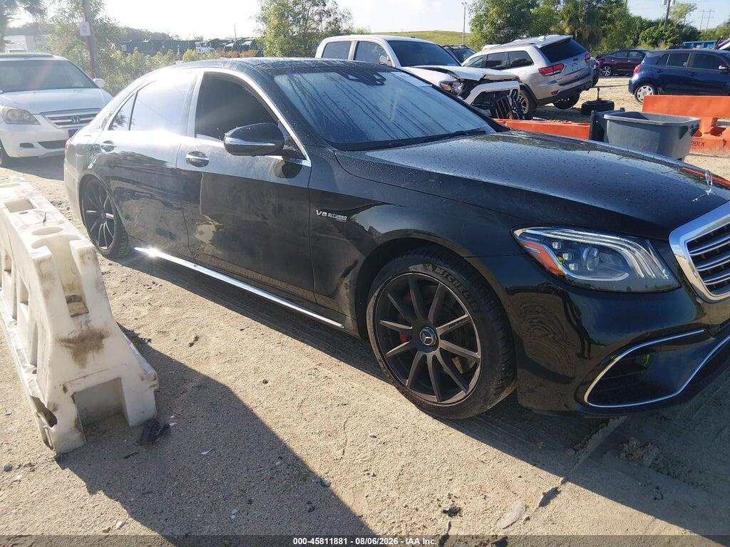 2019 MERCEDES-BENZ AMG S 63 WDDUG8JB9KA495183