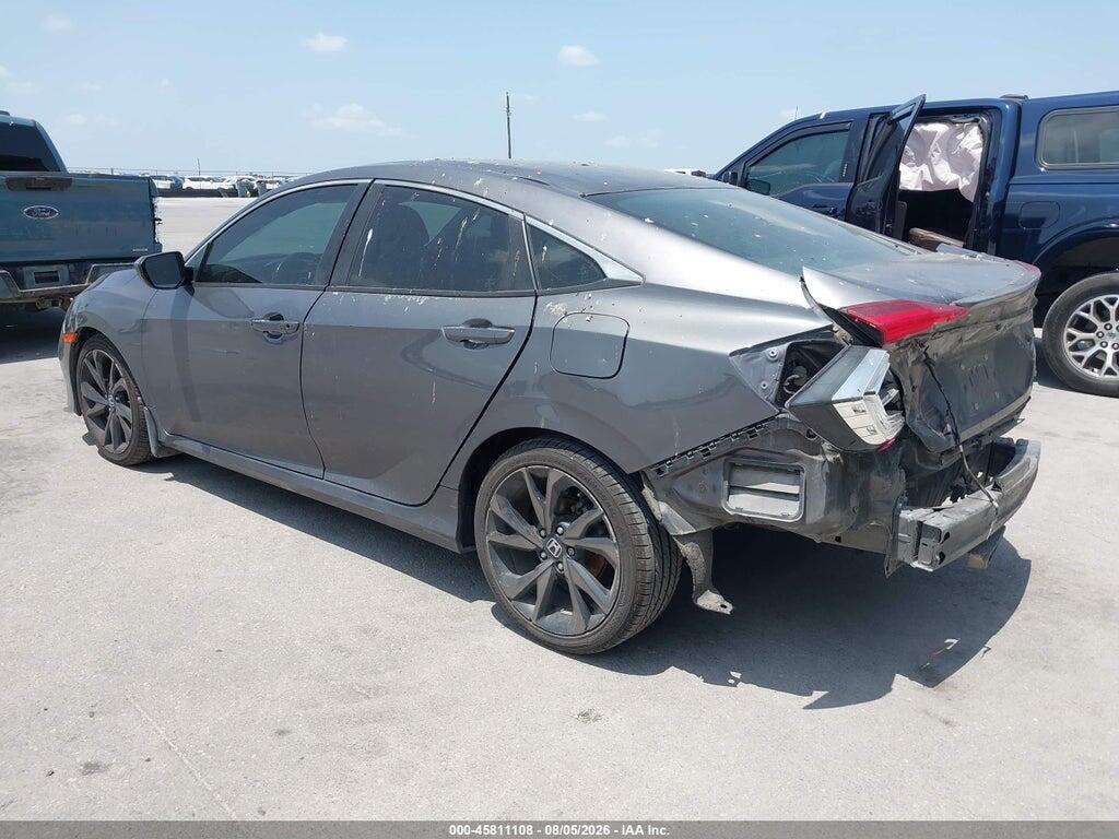 19XFC2F80KE004022 2019 HONDA CIVIC photo no. 3