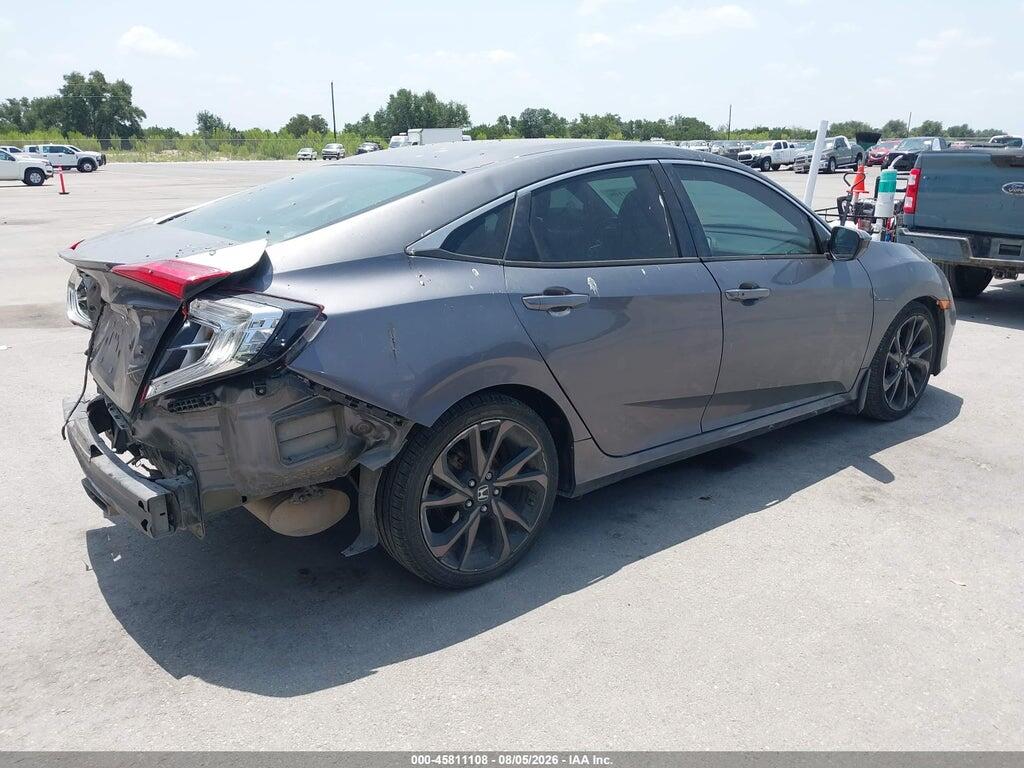 19XFC2F80KE004022 2019 HONDA CIVIC photo no. 4