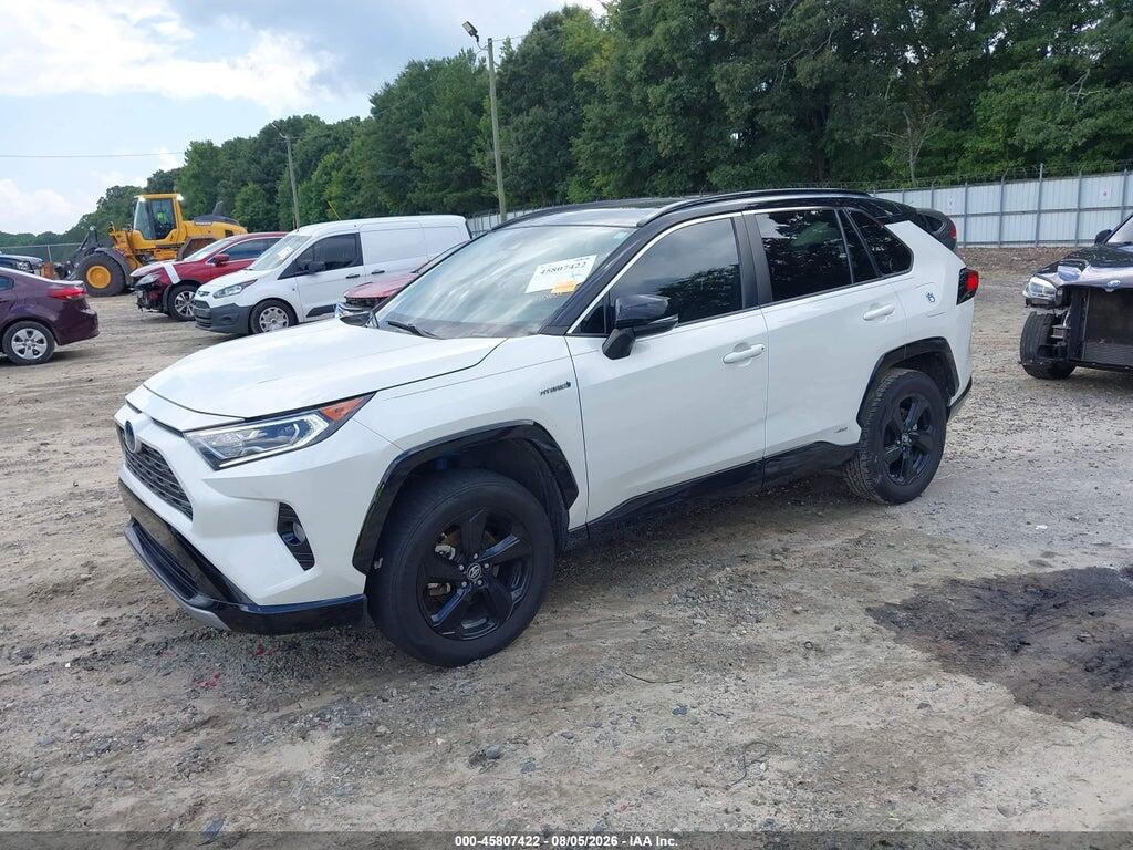 2T3EWRFV7KW008736 2019 TOYOTA RAV4 HYBRID photo no. 2