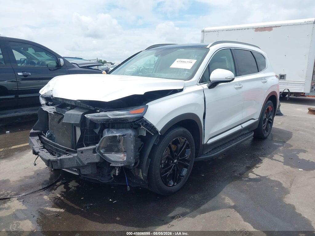 5NMS5CAA9KH017014 2019 HYUNDAI SANTA FE photo no. 2