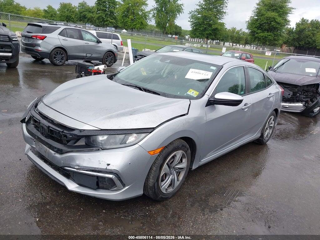 2HGFC2F66KH564907 2019 HONDA CIVIC photo no. 2