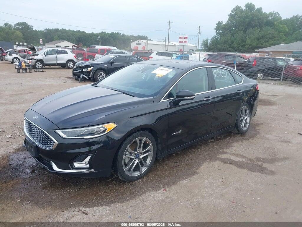 3FA6P0RU3KR235609 2019 FORD FUSION HYBRID photo no. 2