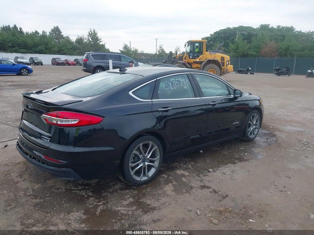 3FA6P0RU3KR235609 2019 FORD FUSION HYBRID photo no. 4