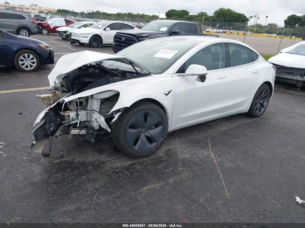 5YJ3E1EA4KF415915 2019 TESLA MODEL 3 photo no. 2
