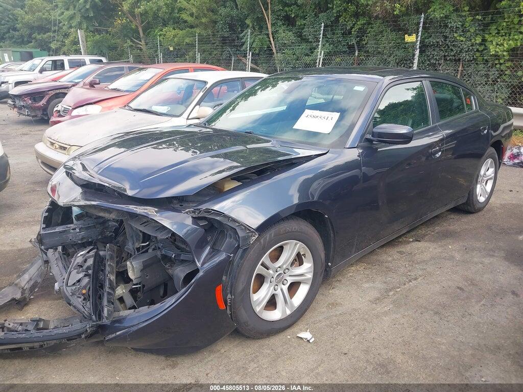 2C3CDXBG3KH695694 2019 DODGE CHARGER photo no. 2