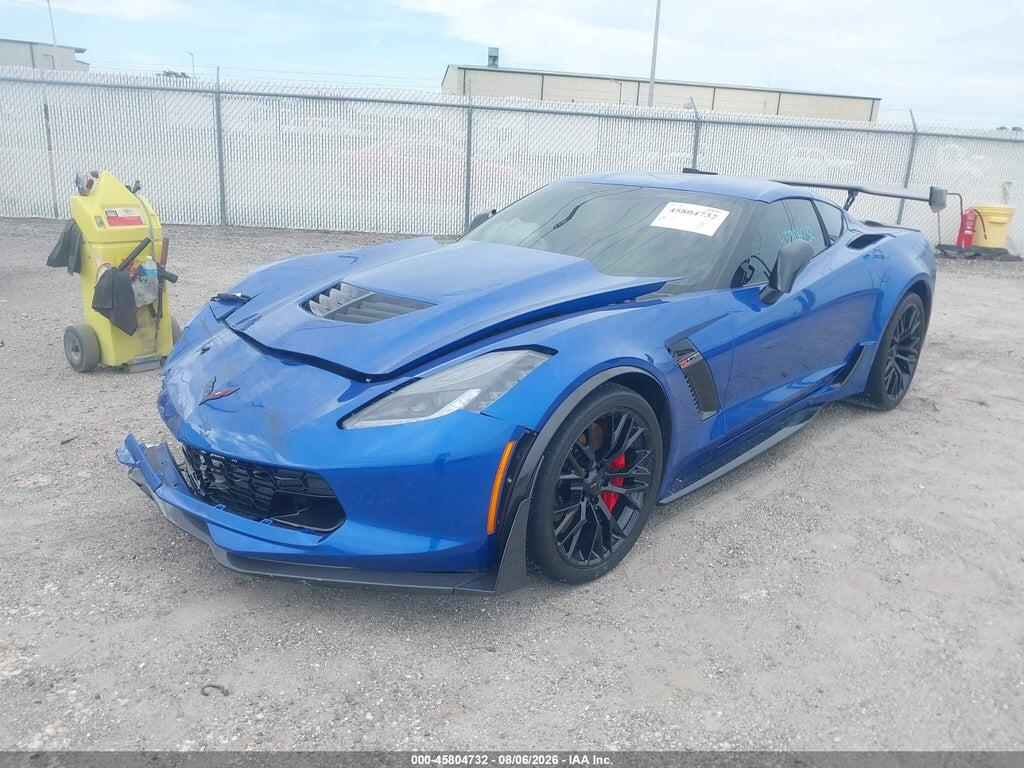1G1YS2D62K5603604 2019 CHEVROLET CORVETTE photo no. 2