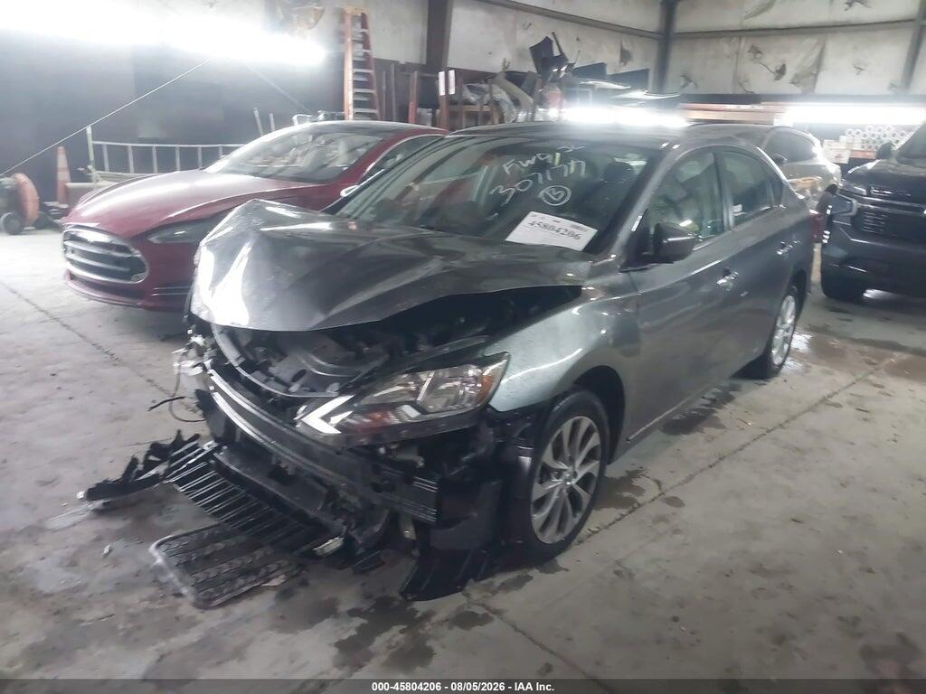 3N1AB7AP7KY307177 2019 NISSAN SENTRA photo no. 2