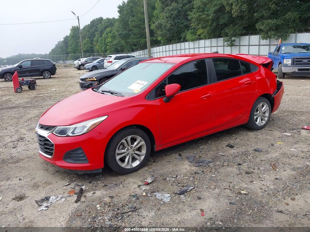 1G1BC5SM1K7141756 2019 CHEVROLET CRUZE photo no. 2