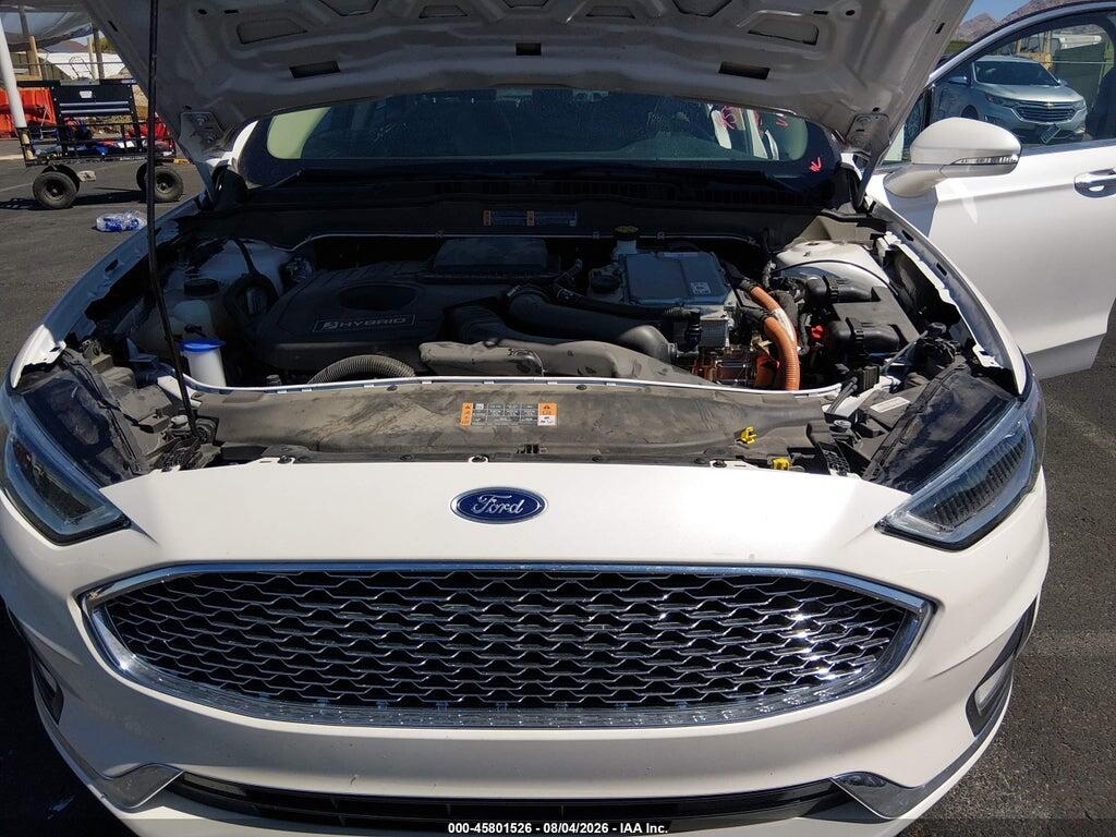 3FA6P0RU1KR176477 2019 FORD FUSION HYBRID photo no. 10