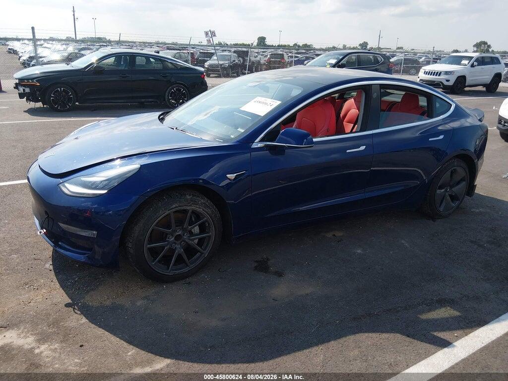 5YJ3E1EA4KF411895 2019 TESLA MODEL 3 photo no. 2