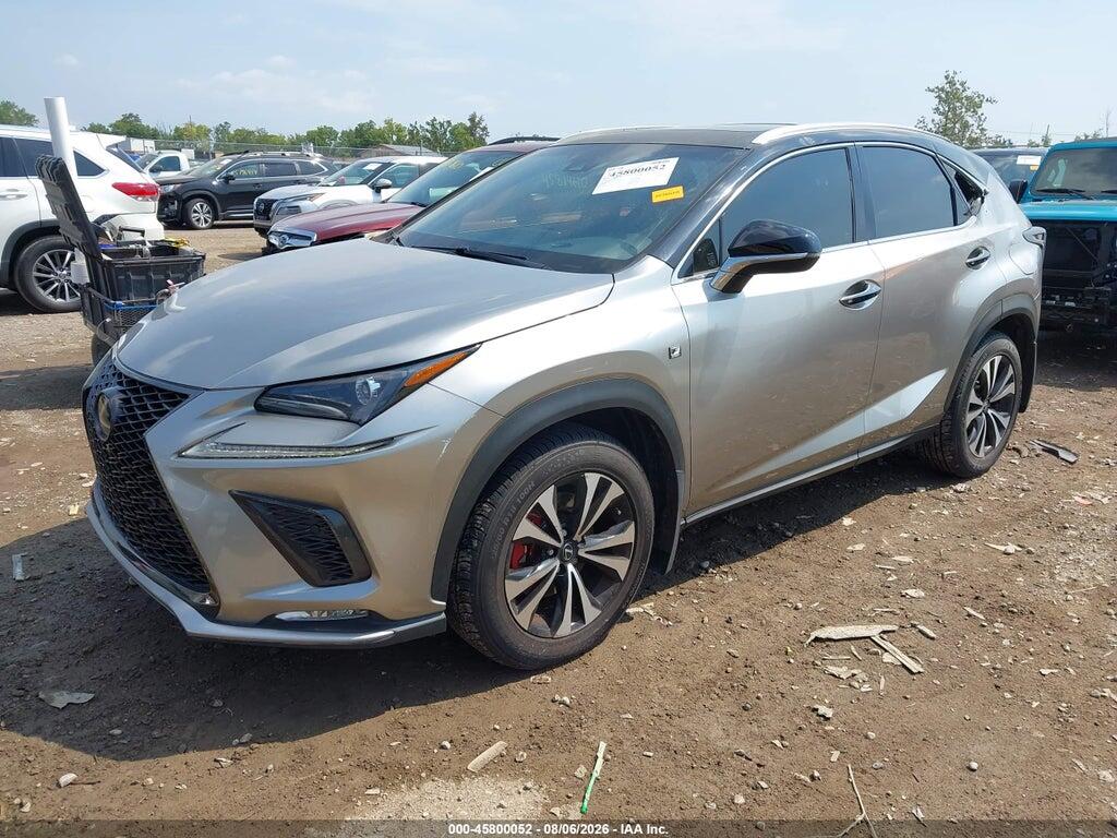 JTJBARBZ7K2190177 2019 LEXUS NX 300 photo no. 2