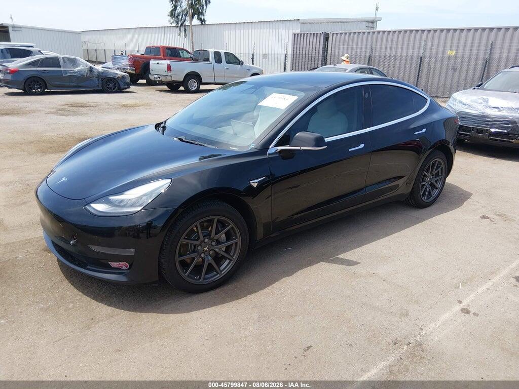 5YJ3E1EA3KF423116 2019 TESLA MODEL 3 photo no. 2